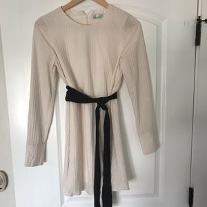 Zara belted mini dress XS